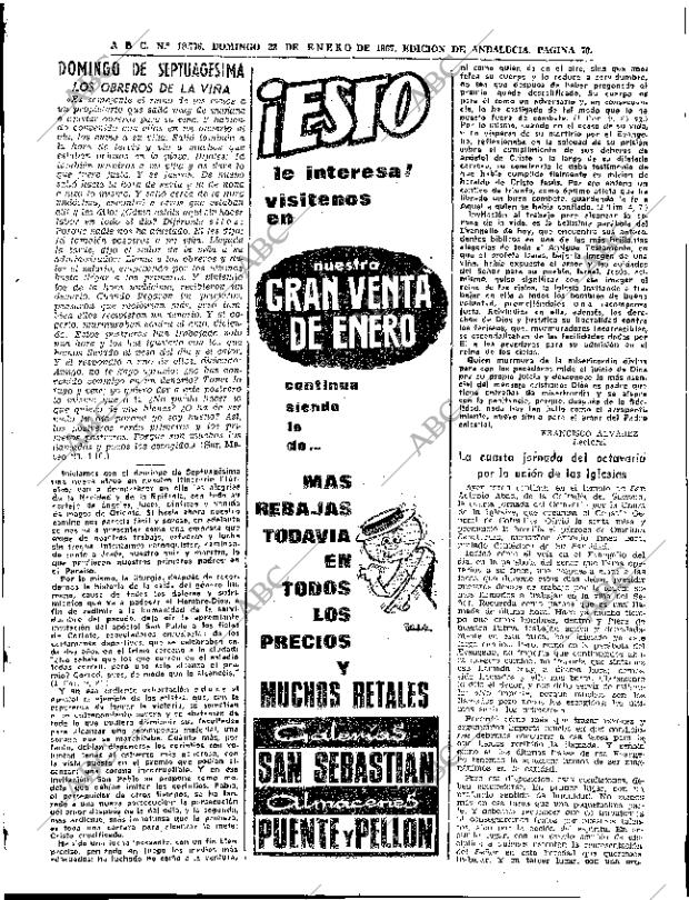 ABC SEVILLA 22-01-1967 página 79