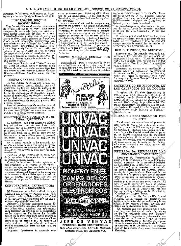 ABC MADRID 26-01-1967 página 50