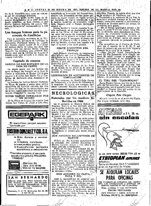 ABC MADRID 26-01-1967 página 54