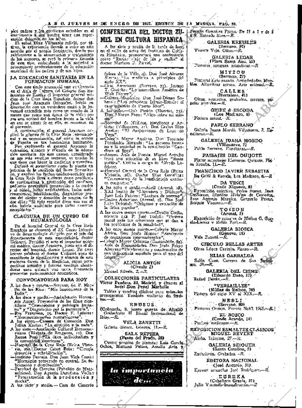 ABC MADRID 26-01-1967 página 58