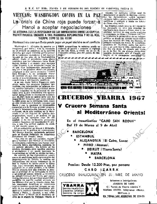 ABC SEVILLA 02-02-1967 página 17