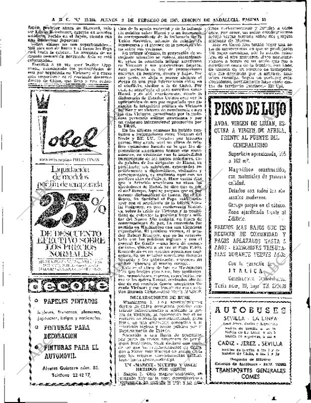 ABC SEVILLA 02-02-1967 página 18