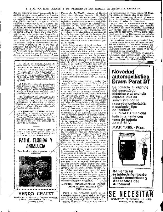 ABC SEVILLA 02-02-1967 página 20