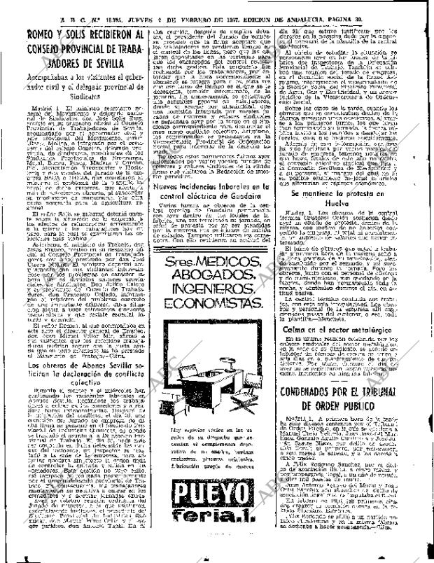 ABC SEVILLA 02-02-1967 página 30