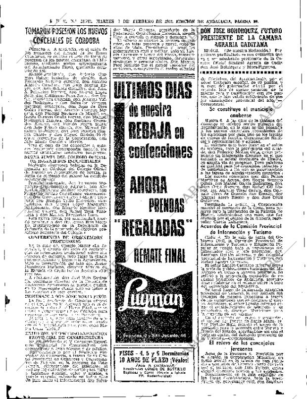 ABC SEVILLA 07-02-1967 página 29