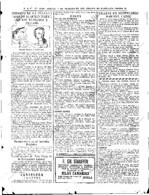 ABC SEVILLA 07-02-1967 página 53