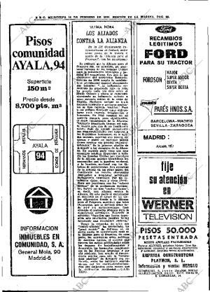 ABC MADRID 15-02-1967 página 66