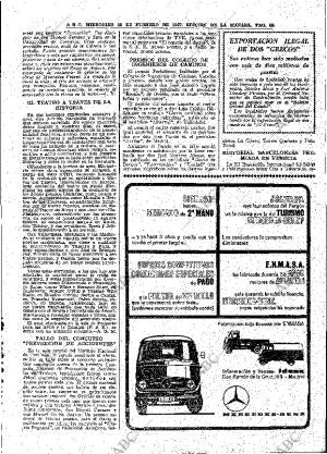 ABC MADRID 15-02-1967 página 69