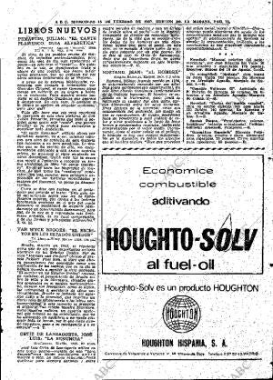 ABC MADRID 15-02-1967 página 71