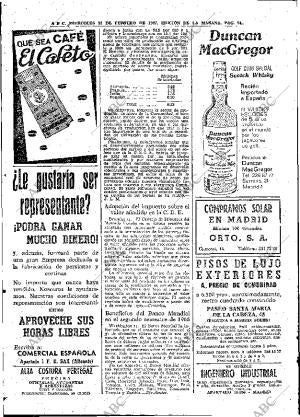 ABC MADRID 15-02-1967 página 74