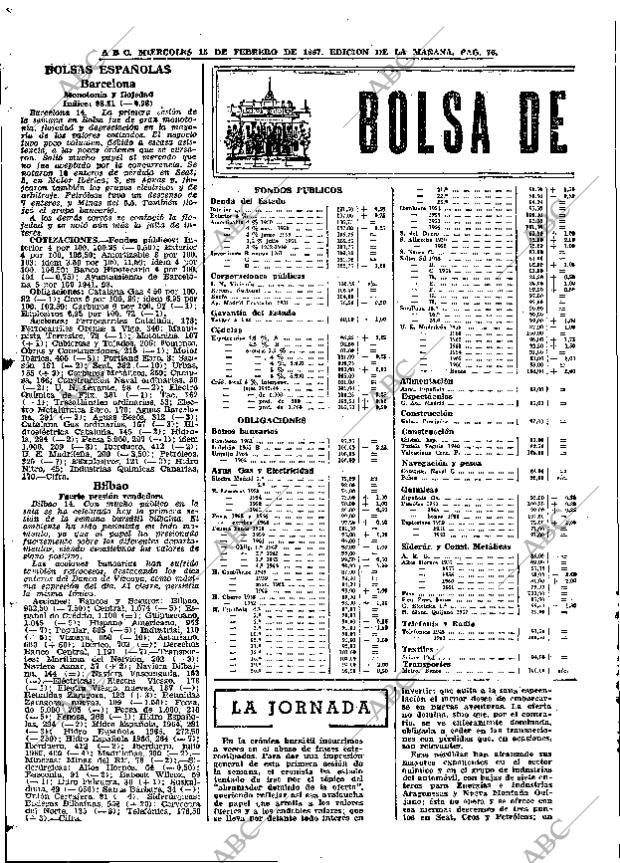 ABC MADRID 15-02-1967 página 76