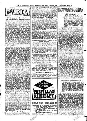 ABC MADRID 15-02-1967 página 87