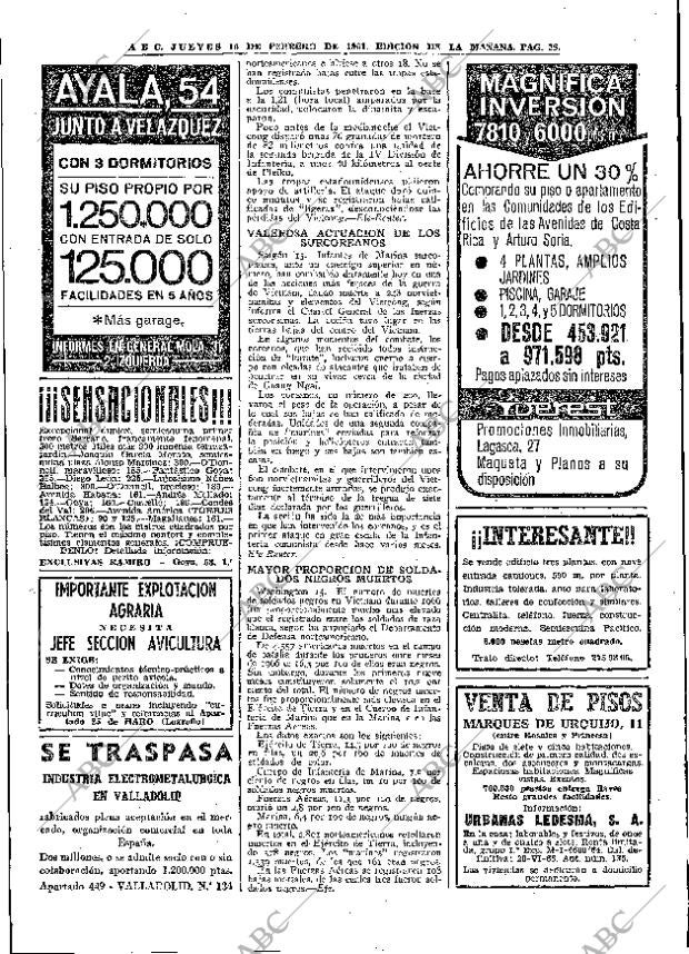 ABC MADRID 16-02-1967 página 38