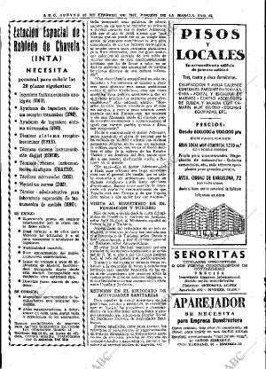 ABC MADRID 16-02-1967 página 48