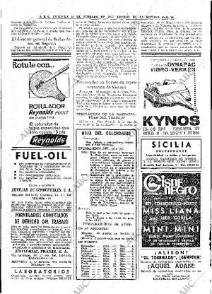 ABC MADRID 16-02-1967 página 54
