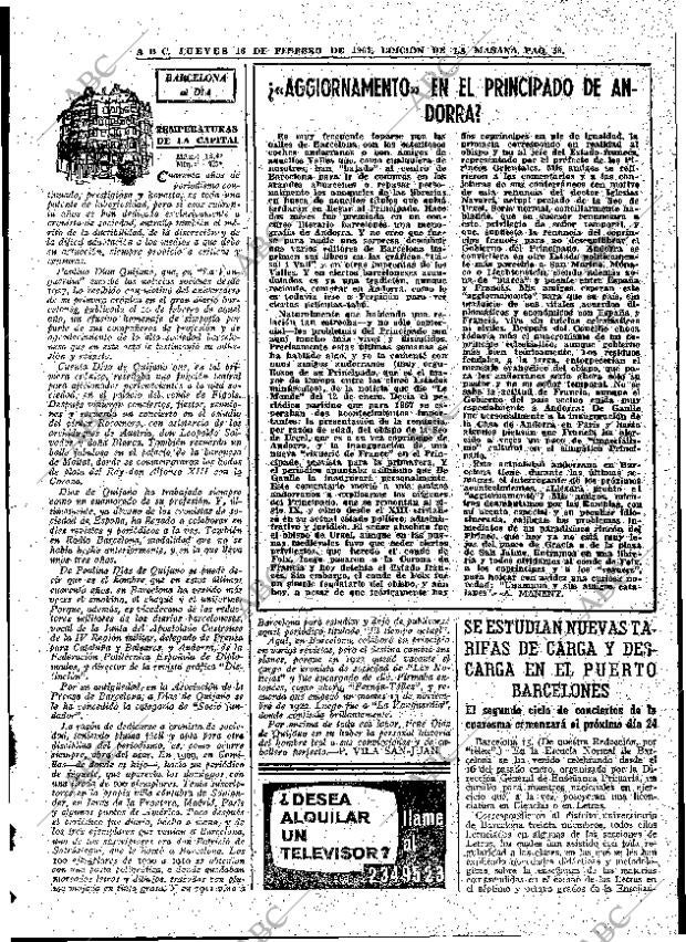 ABC MADRID 16-02-1967 página 59
