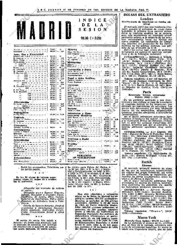ABC MADRID 16-02-1967 página 77