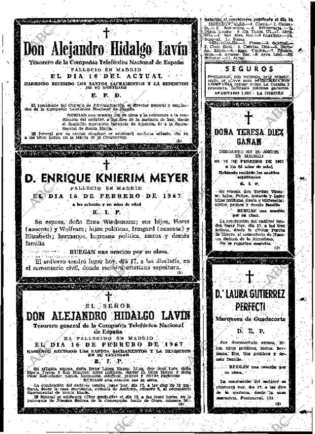 ABC MADRID 17-02-1967 página 101