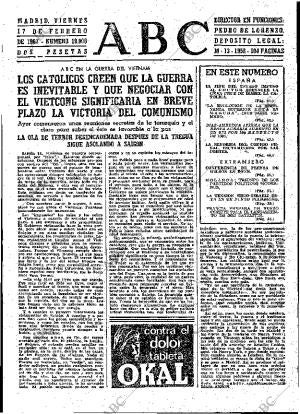 ABC MADRID 17-02-1967 página 31