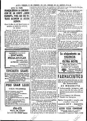 ABC MADRID 17-02-1967 página 40