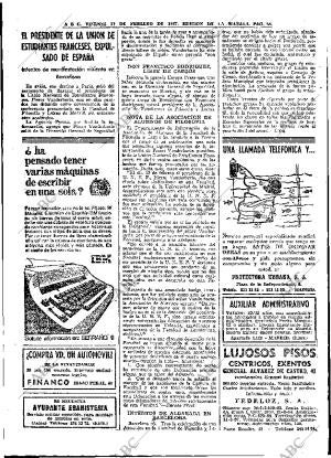 ABC MADRID 17-02-1967 página 56