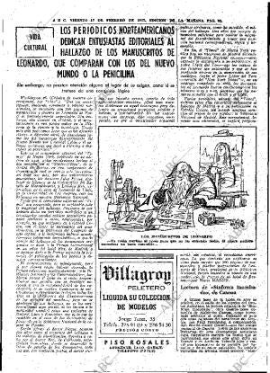 ABC MADRID 17-02-1967 página 63