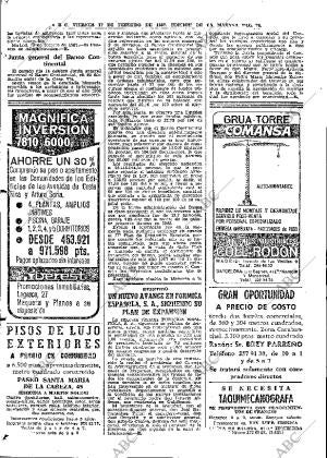 ABC MADRID 17-02-1967 página 78