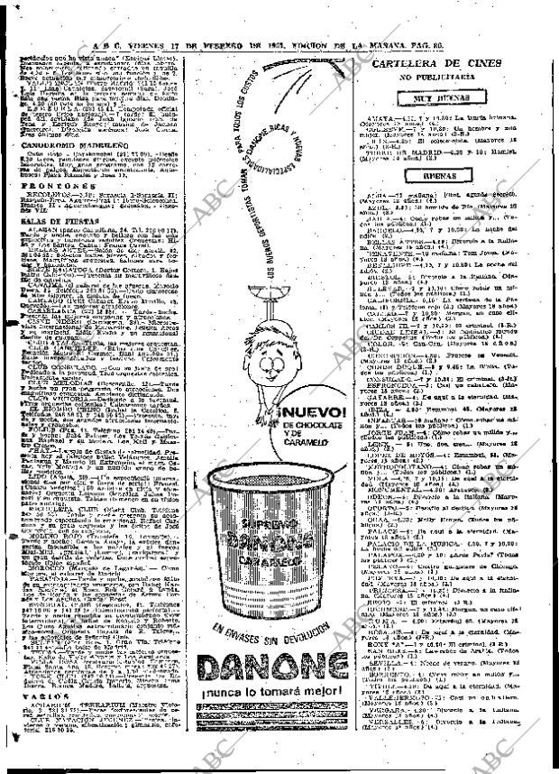 ABC MADRID 17-02-1967 página 86