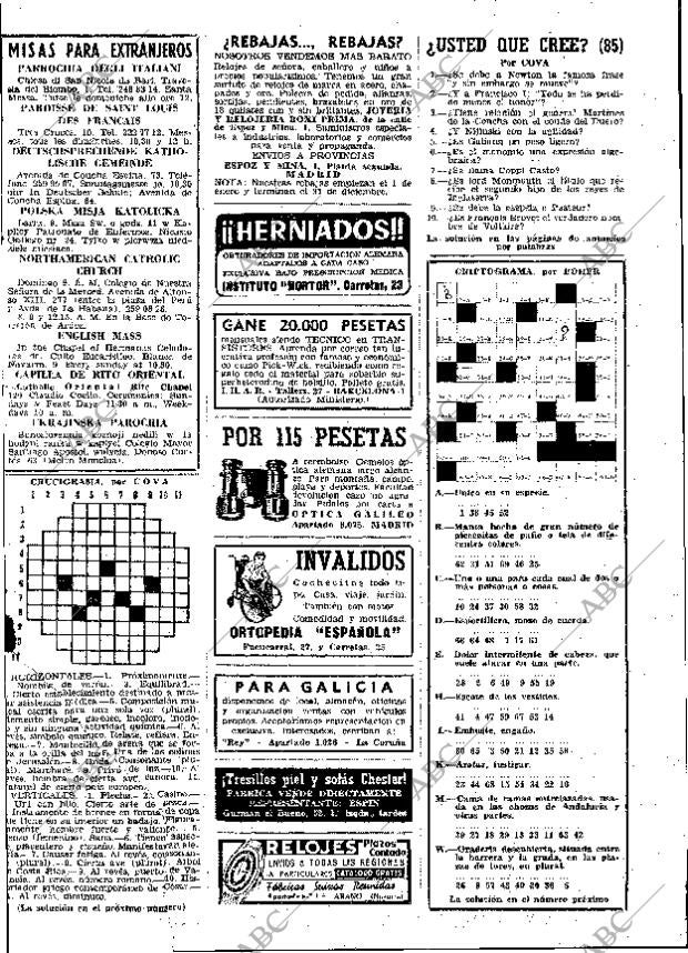 ABC MADRID 18-02-1967 página 111