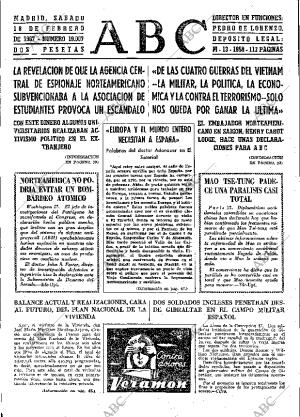 ABC MADRID 18-02-1967 página 31