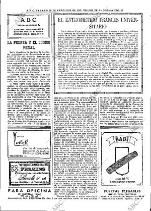 ABC MADRID 18-02-1967 página 32