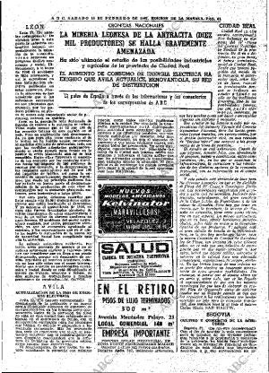 ABC MADRID 18-02-1967 página 61