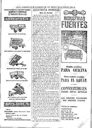 ABC MADRID 18-02-1967 página 66