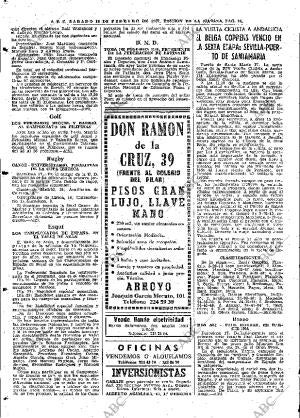 ABC MADRID 18-02-1967 página 84