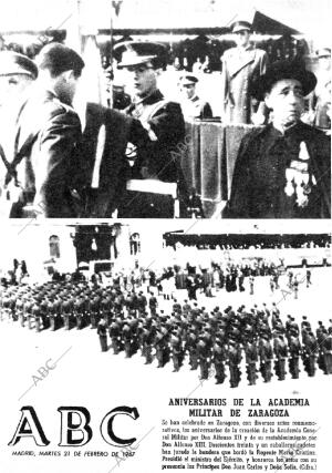 ABC MADRID 21-02-1967 página 1