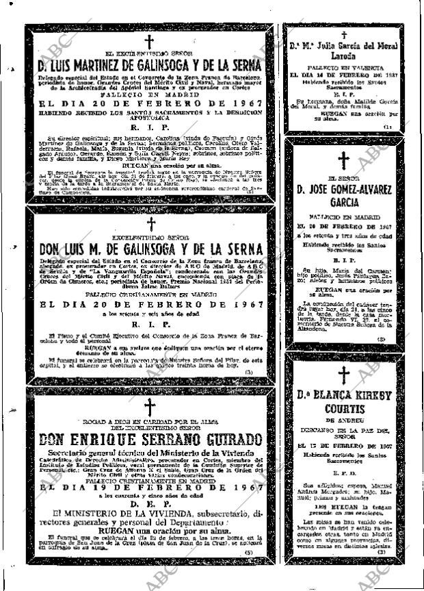 ABC MADRID 21-02-1967 página 108