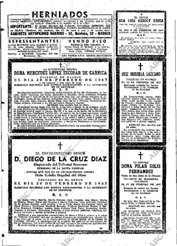 ABC MADRID 21-02-1967 página 110