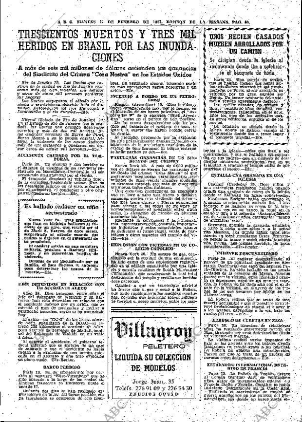 ABC MADRID 21-02-1967 página 49
