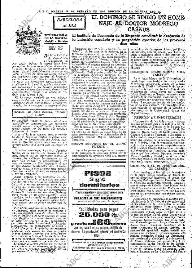 ABC MADRID 21-02-1967 página 57