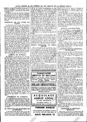 ABC MADRID 21-02-1967 página 58
