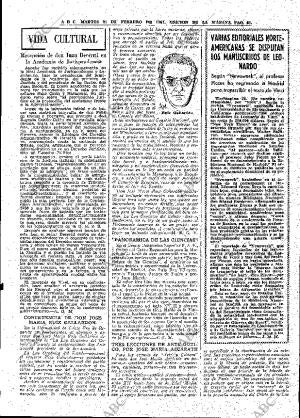 ABC MADRID 21-02-1967 página 69