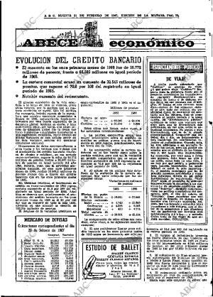 ABC MADRID 21-02-1967 página 73