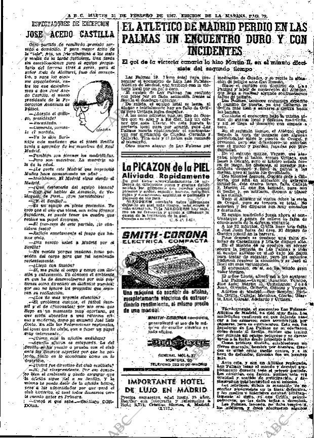 ABC MADRID 21-02-1967 página 79