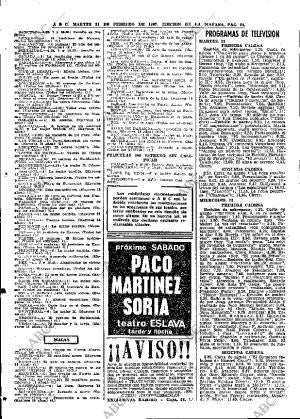 ABC MADRID 21-02-1967 página 94