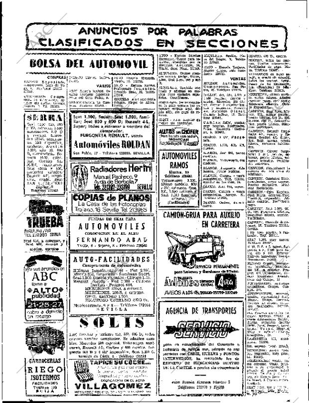 ABC SEVILLA 21-02-1967 página 71