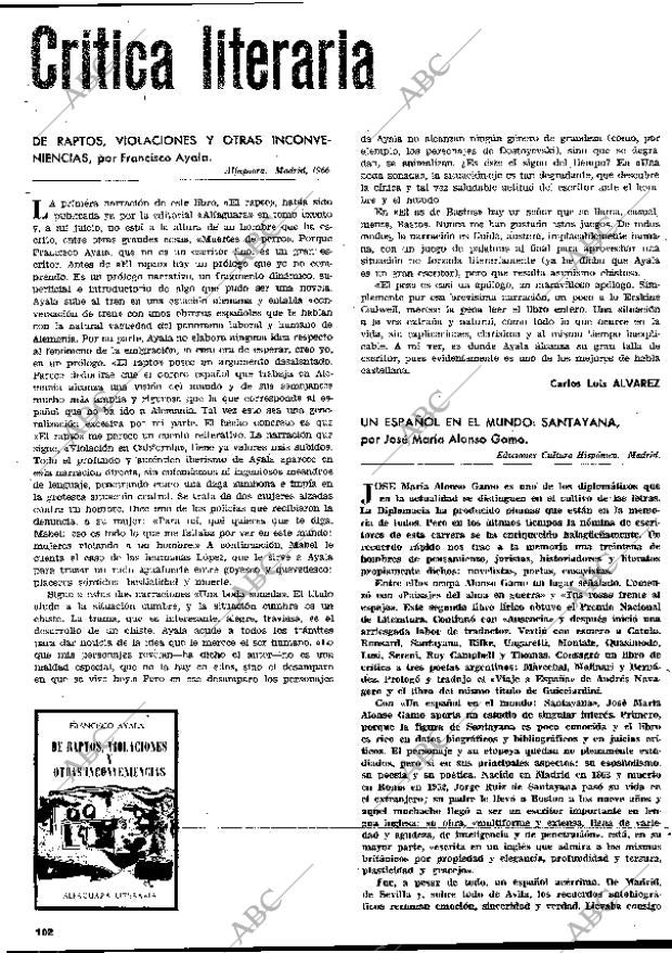 BLANCO Y NEGRO MADRID 25-02-1967 página 102