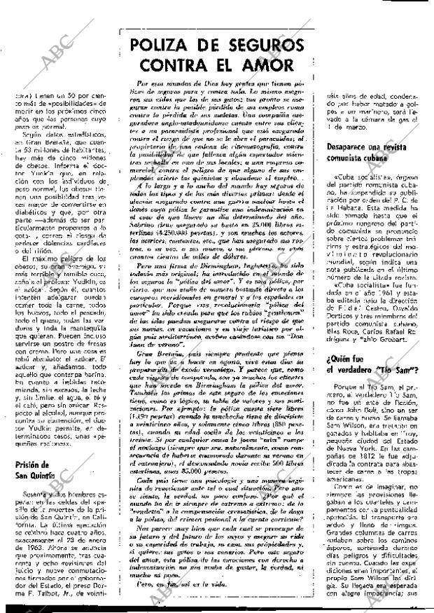BLANCO Y NEGRO MADRID 25-02-1967 página 11