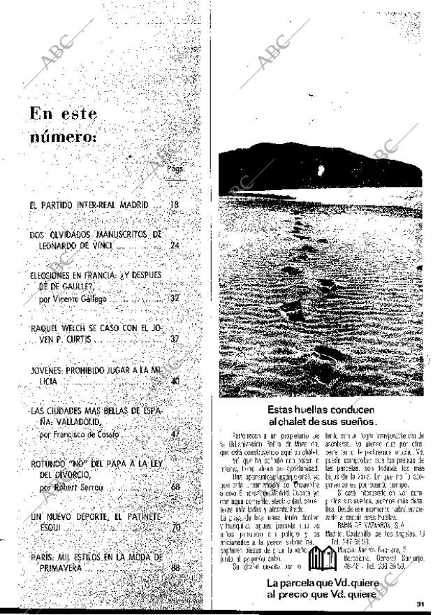 BLANCO Y NEGRO MADRID 25-02-1967 página 31