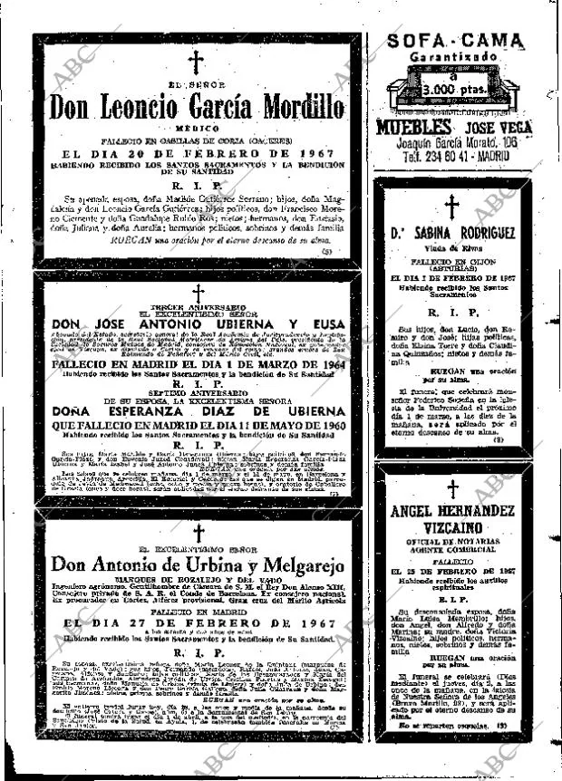 ABC MADRID 28-02-1967 página 113