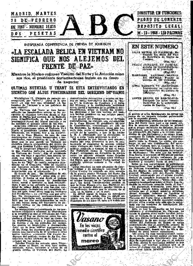 ABC MADRID 28-02-1967 página 39